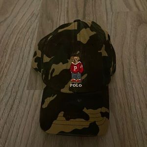New RL polo camouflage baseball with a teddy!